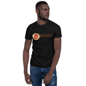 iegaMOVES Black Short-Sleeve Unisex T-Shirt